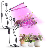 bseah Plant Grow Light clip-on dual-head for flexible indoor plant growth