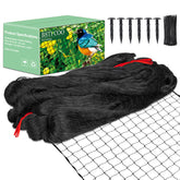BSTPCOO bird netting protects crops from birds with durable nylon mesh.
