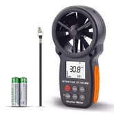 BTMETER BT-100WM wind speed display with clear LCD readout for outdoor measurements
