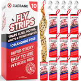 BugBane fly strips indoor sticky roll ready for fast indoor pest capture