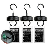 BugSnub Hanging Guard assembly on a hummingbird feeder protects nectar from insects.