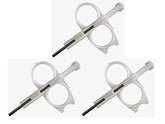 BUILT TO LAST! 3-pack sprinkler adjustment tools in use for precise arc control.