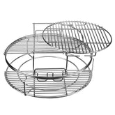 Burly Grill Eggspander rack for Big Green Egg Large enhances capacity