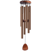 Bursvik wind chimes 37-inch coffee color for outdoor ambiance