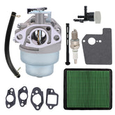 Butom GCV160 carburetor front view shows durable construction for reliable mower performance.