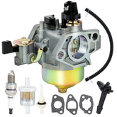 Butom GX390 carburetor front view for precise Honda engine fit and smooth operation.