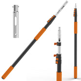 Buyplus pool pole extended to 16 ft for hard-to-reach cleaning tasks