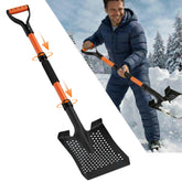 BVHAB Snow Shovel 42 within ergonomic D-handle for secure grip in cold weather