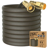 BYDA 25ft lightweight hose coil for easy storage and handling.