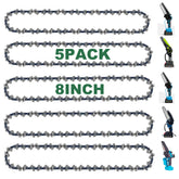 CaeyBrye 8-Inch Chainsaw Chain drive links for precise, reliable replacement.