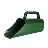 CALIDAKA garden plastic shovel front view, lightweight for precise soil scooping.