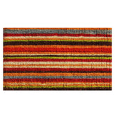 Calloway Mills Palisades Stripe Doormat 24x36 traps dirt at busy entrances.