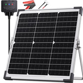 Callsun 20W solar panel powering outdoor vehicle charging efficiently