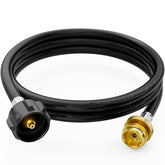 CALPOSE 6ft propane adapter hose connection enables versatile use with large tanks