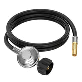 CALPOSE propane adapter hose connects Blackstone 17- and 22-inch tabletop griddles for safer operation.
