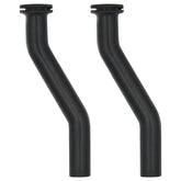 Calvana 596163 rubber vacuum hose product shot showing two 3 inch hoses for easy lawn maintenance
