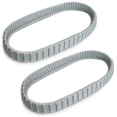 Calvana gray replacement tracks for Dolphin cleaners improve grip on pool walls.