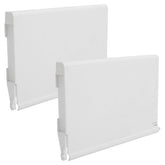 Calvana 516252 white weir gate assembly with snap-on tabs for Bermuda skimmers, reliable replacement