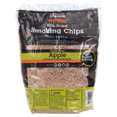 Camerons apple BBQ wood chips bag displaying product for quick, mild smoke flavor.