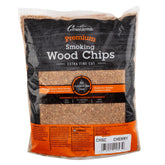 Camerons cherry BBQ wood chips package for fast, delicate smoke in grills