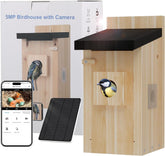 Camii Bird House Camera exterior with 5MP clarity for daytime viewing of birds