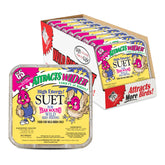 C&S High Energy Suet attracts woodpeckers at feeders in winter.