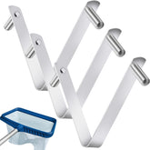 CANIPHA pool brush clip V-shaped for secure pole attachment
