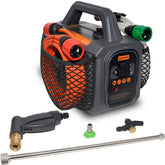 Caoooort ZPB140 Port A Blaster mini pump for HVAC coil cleaning, portable and easy to maneuver.
