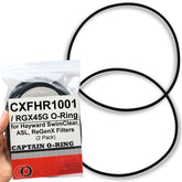 Captain O-Ring CXFHR1001 two-pack for dependable seal on Hayward filters.