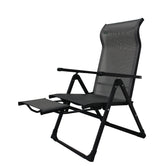 Caravan Sports Ergo+ adjustable lounger with seven-position recline for personalized outdoor comfort.