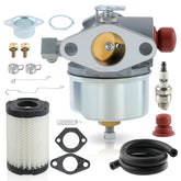 Carbbia carburetor front view for Tecumseh 632795A improves starting reliability.