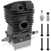 Carbhub 49mm cylinder piston assembly for Stihl MS390, clear replacement option with improved fit