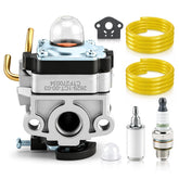 Carbhub C430 carburetor close-up for Ryobi 30cc trimmer, enabling smooth starts.