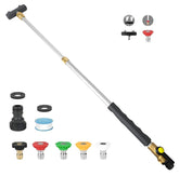 CARFKA Jet Nozzle extendable wand showing adjustable length for reach