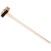 Carlisle stainless steel double broiler king brush with long handle for reach and cleaning