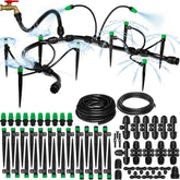 Carpathen drip irrigation kit emitter close-up showing precise watering for healthy plants