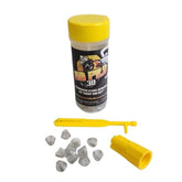 BB PRO carpenter bee traps outside kit, showing durable stainless steel mesh for fast sealing.
