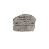 Carson Beautiful Soul garden stone front view showcasing realistic stone texture for outdoor decor