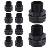 CarvedExquisitely bulkhead fitting with 3/4in male and 1/2in female ends for rain barrels