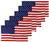 CastDream US flag 3x5 front view shows vibrant color and durable polyester
