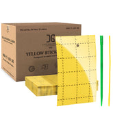 Catchmaster GRO Yellow double-sided traps provide long-lasting pest capture for home and garden.