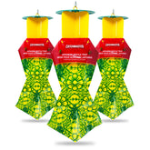 Catchmaster Japanese Beetle Trap outdoors attracting beetles away from plants
