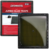 Catchmaster Jumbo Glue Trap 6-pack, ready for immediate setup and fast pest capture.