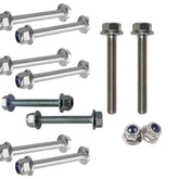 CDIPKIF shear bolt set for John Deere front-mount snow blower, reliable under high vibration.