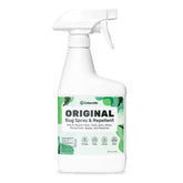 Cedarcide Original Bug Spray bottle close-up showing cedar oil formula for safe pest control.