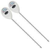 Censinda soil moisture meter 2-pack with long probe for indoor and outdoor plants