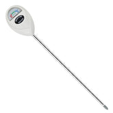 Censinda soil moisture meter white probe helps prevent overwatering for houseplants.