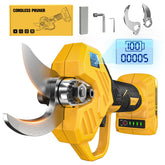 Cerycose electric pruner battery installation for quick pruning sessions.