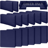 Cethytirko outdoor cushion cover 14pc collection protects cushions from rain and sun.
