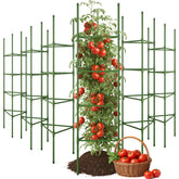 CEWOR tomato cage 6-pack supports tomatoes and cucumbers